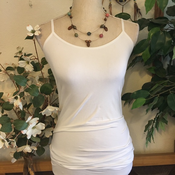 Colorful beaded fish line necklace and earring set - Picture 5 of 10